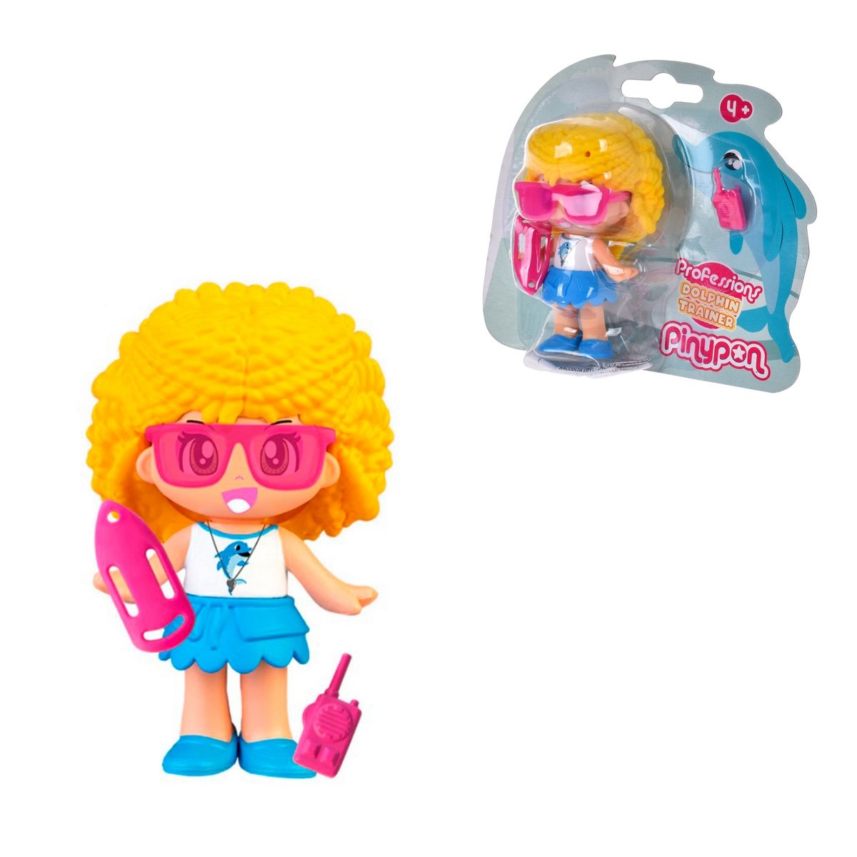 Muñeca Profesiones Pinypon - Entrenadora De Delfines